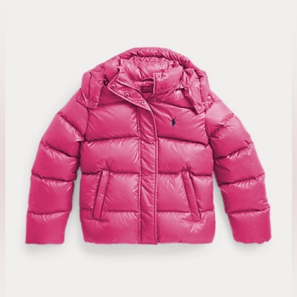 NWT Polo Ralph Lauren Puffer Jacket Youth Large L Kids 14-16 Convertible